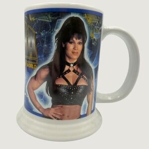 WWF Chyna The 9th Wonder of the World Danbury Mint Collector Stein Mug 2001